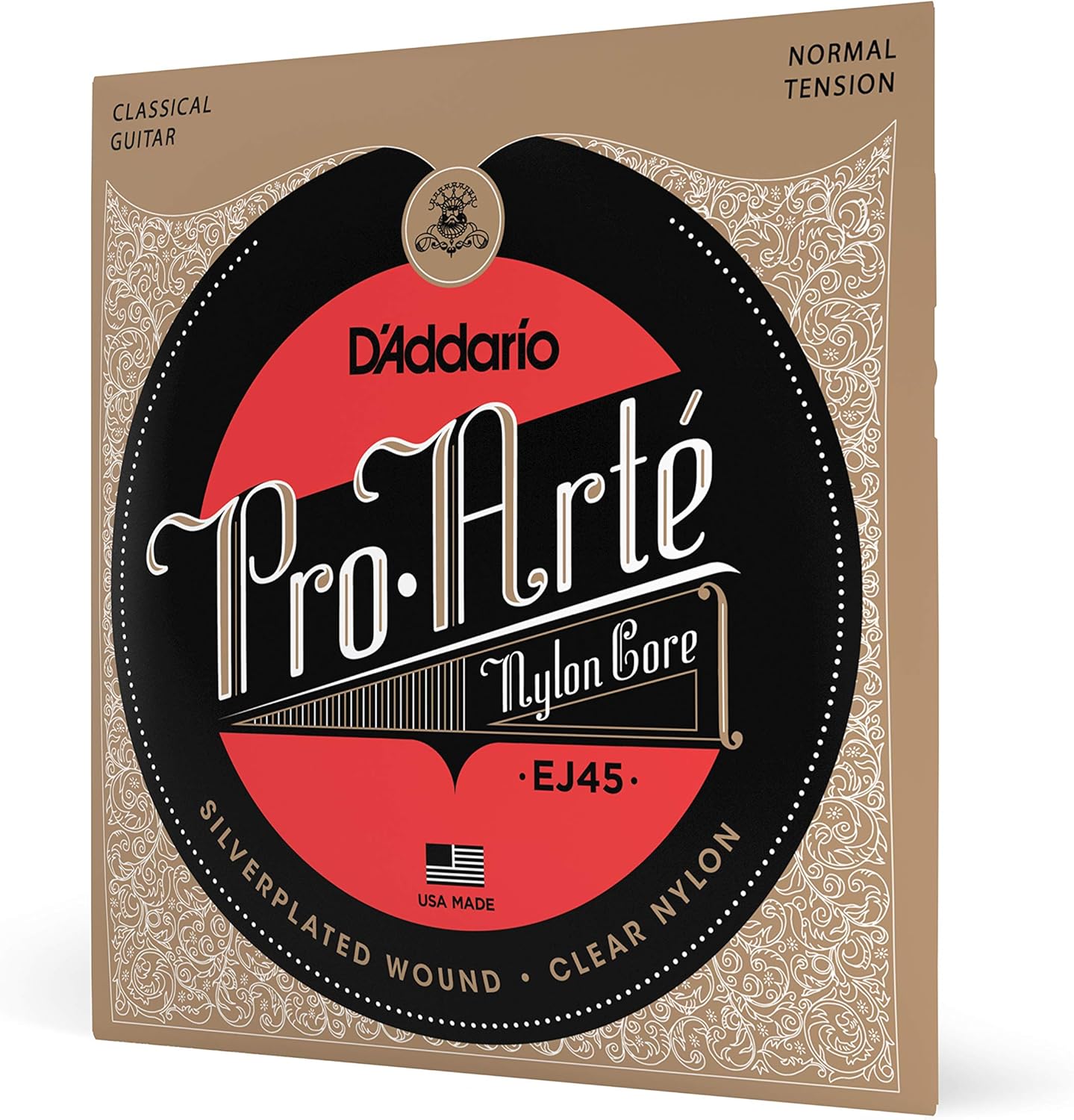 D’Addario Pro Arté EJ45 – Nylon, Tensión normal